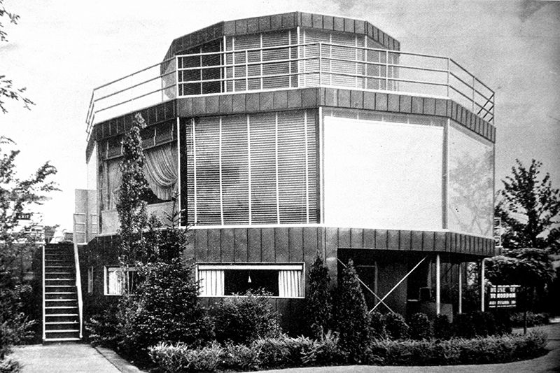 House of Tomorrow at the 1933 Century of Progress World's Fair in Chicago