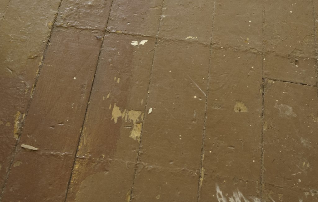 Wall ghost paint lines