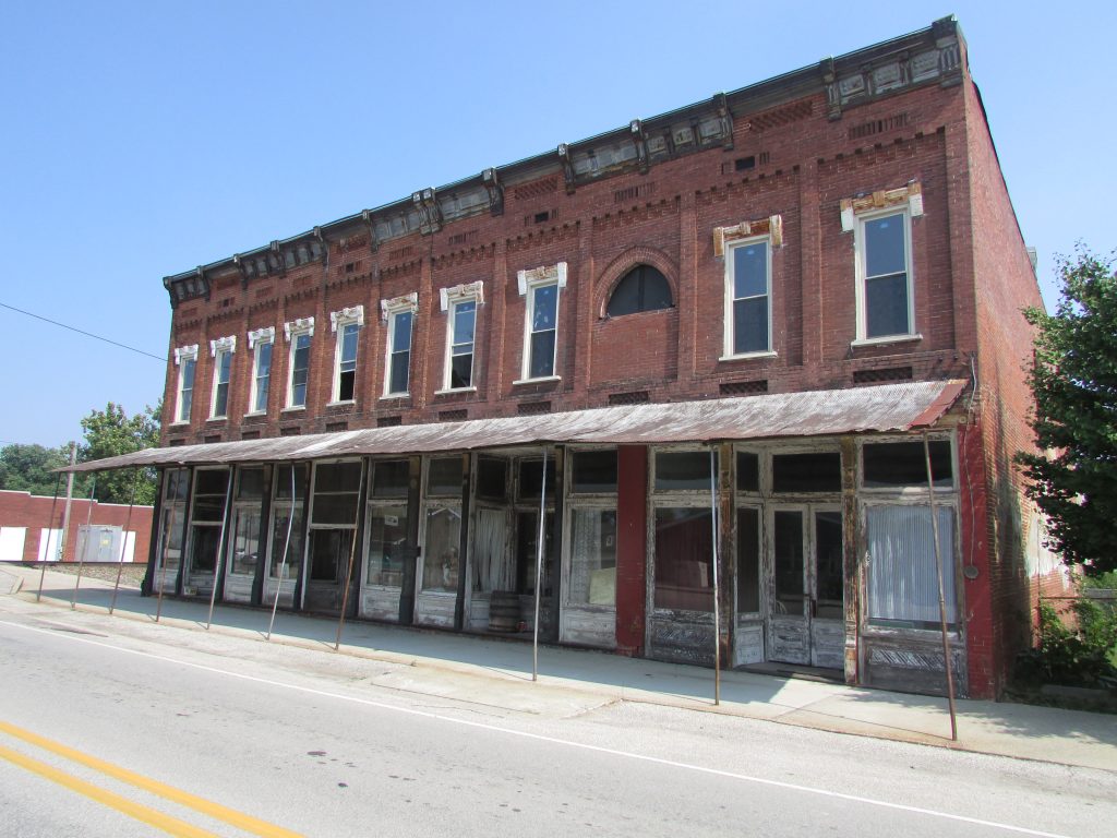 Koerner Block in Birdseye, Indiana