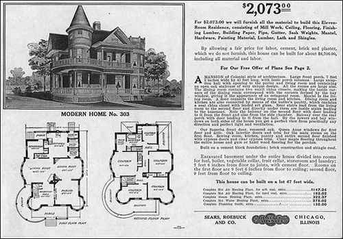 Historic floor plan catalog