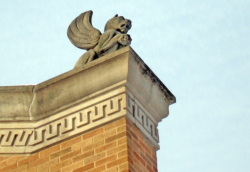 Gargoyle on Alumni Hall Notre Dame