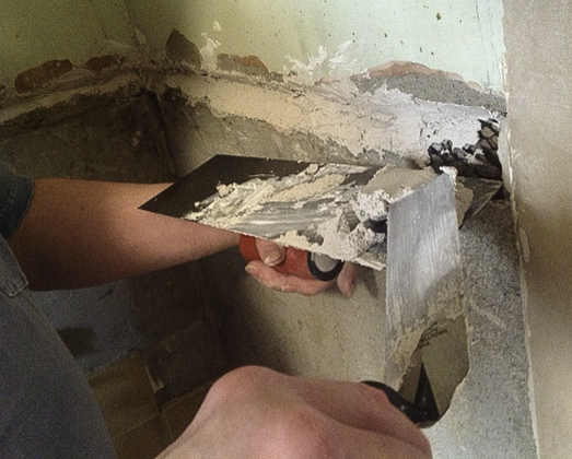 Plaster repair