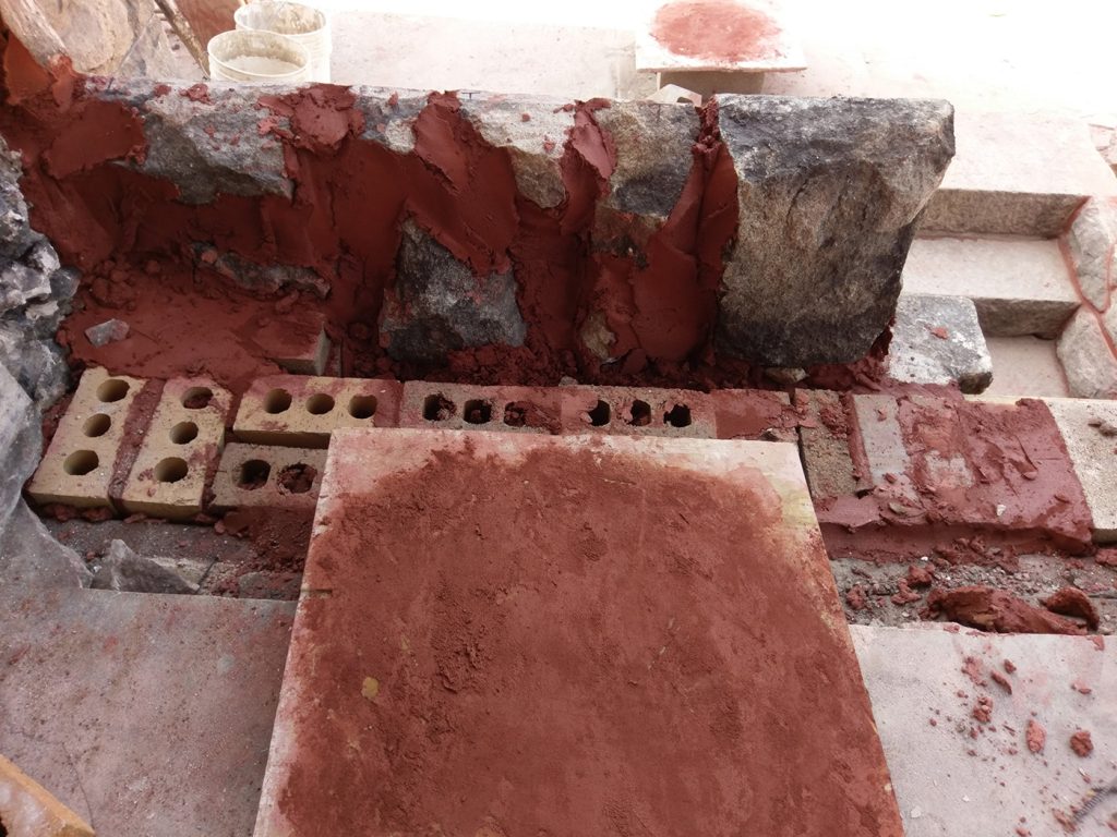 Kizer House mortar