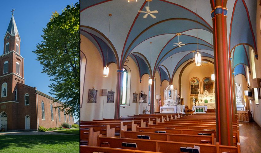 St. Paul Catholic Church, New Alsace