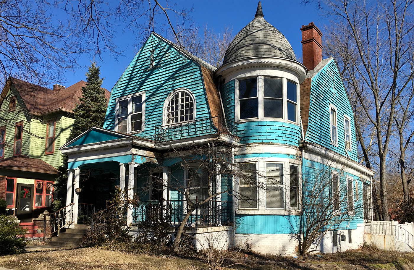 Austermiller House, Farrington's Grove, Terre Haute