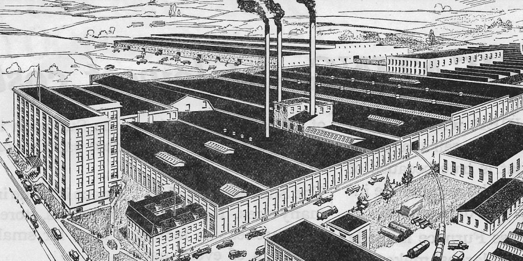 detail of 1922 Bowser ad