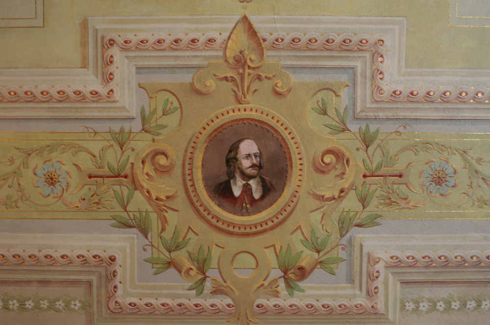 Shakespeare mural, Propylaeum
