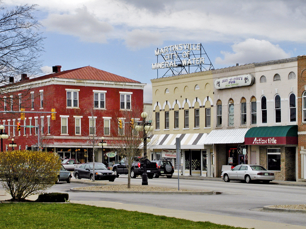 Martinsville sign