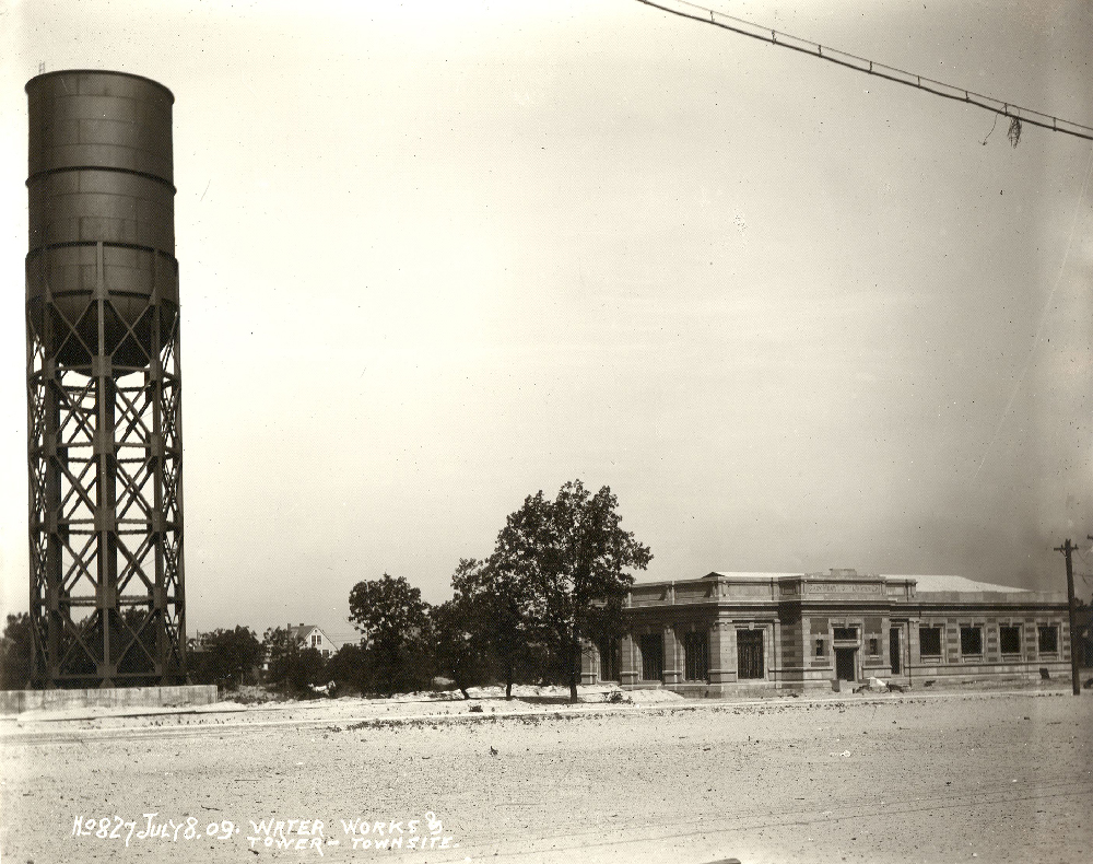 Gary Water Tower 1909