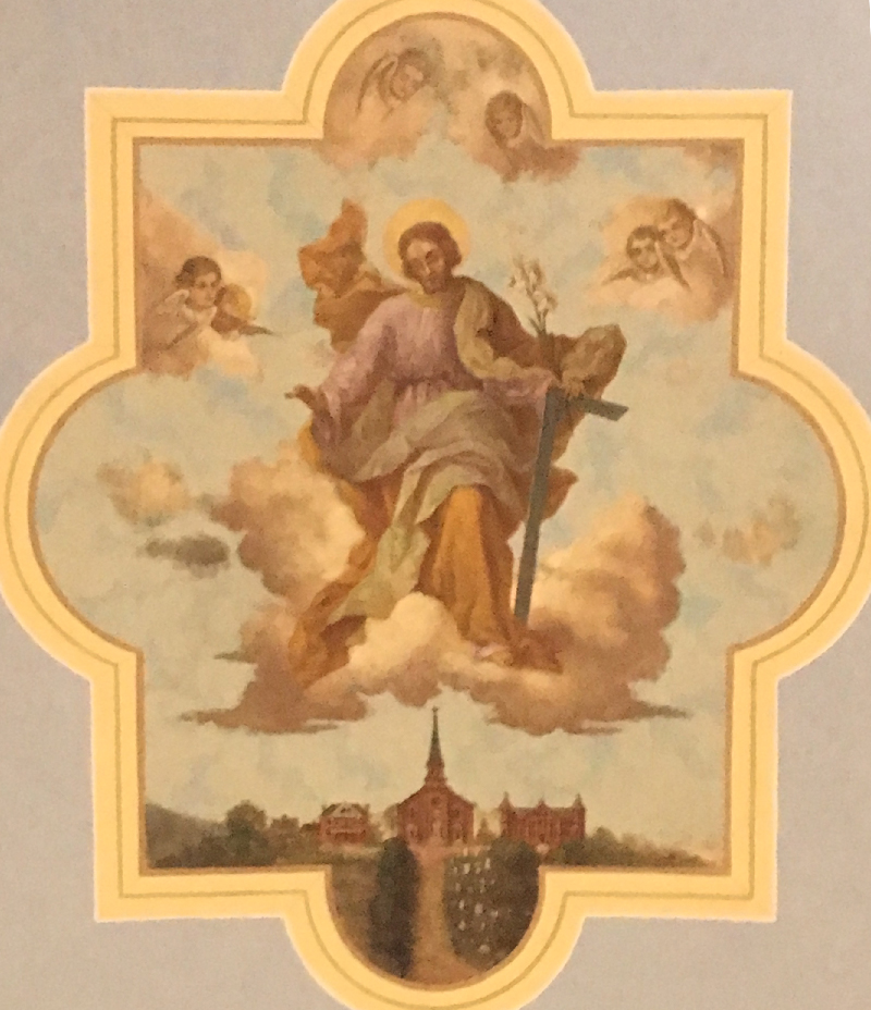 St. Joe Hill Parish Church Mural, Clark County