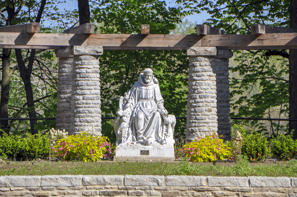 Riverdale landscape, Marian University