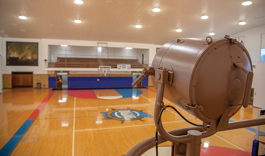 Riverside High School gym