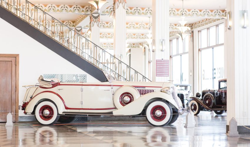 ACD Museum Showroom - Photo courtesy Auburn Cord Duesenberg Automobile Museum