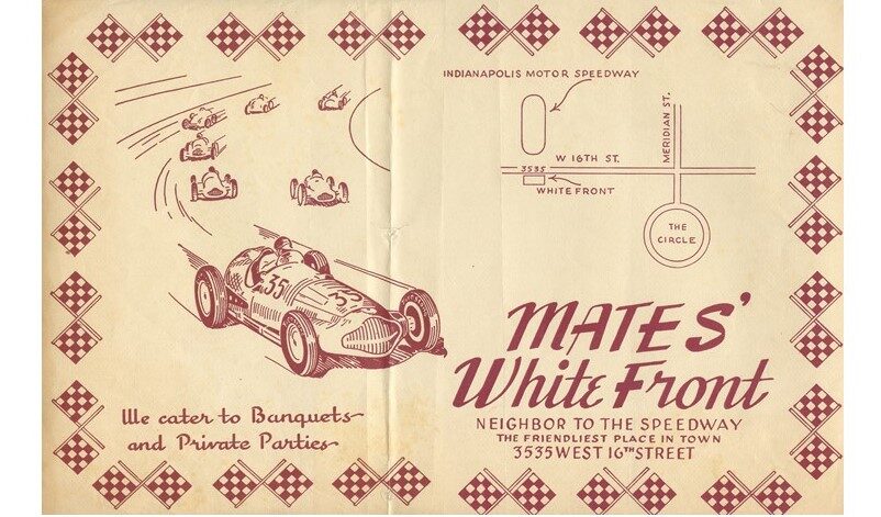 Mates' White Front advertisement