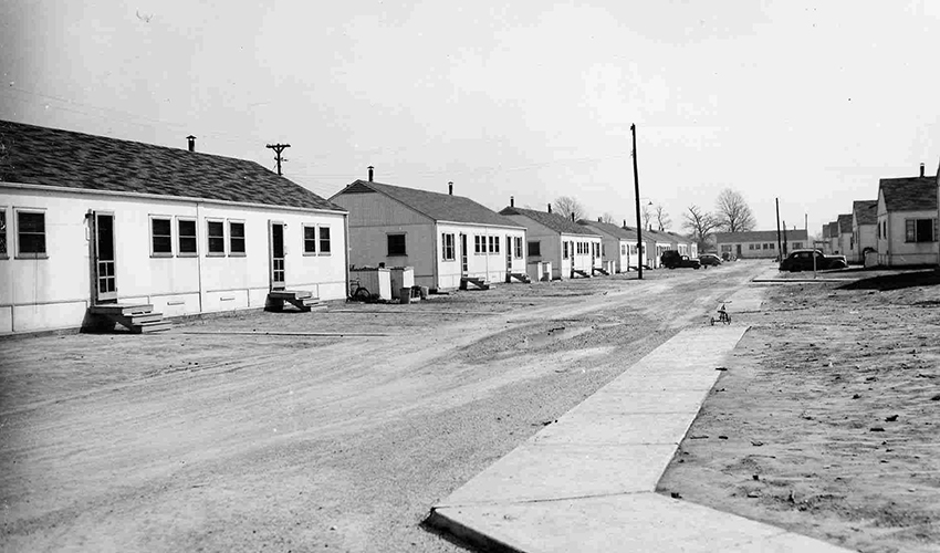 Diamond Villa during WWII Collection of the Evansville Museum of Arts, History, and Science