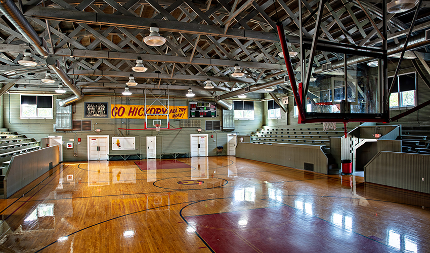 Hoosier Gym in Knightstown by Mike Fender
