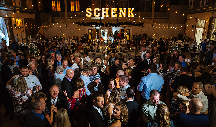 Ribeyre Gym wedding, New Harmony by Jesse & Gena Photographers