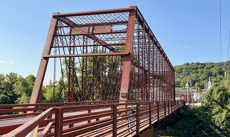 George Street Bridge, Dearborn Trail, Aurora