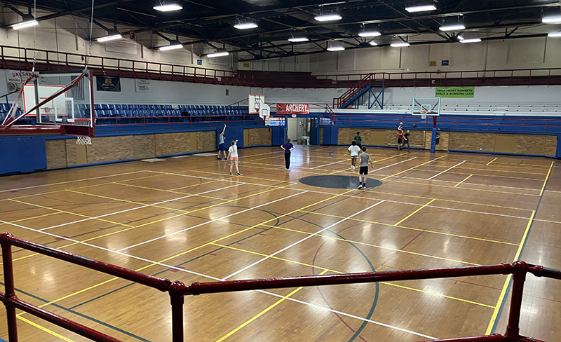 Evansville YMCA gym